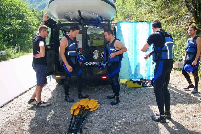 Rafting group