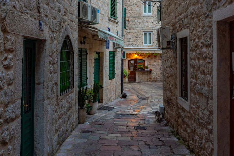 Callejuelas en Kotor