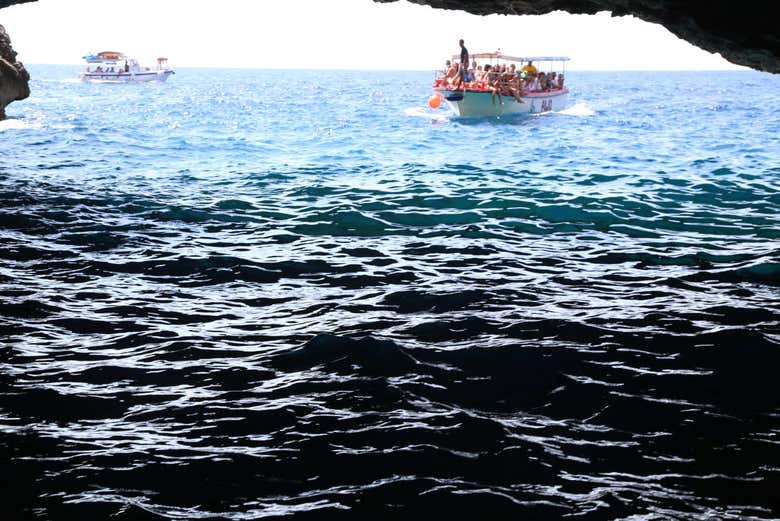 Interni della Grotta Azzurra