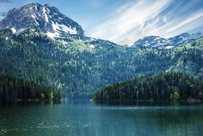 Beautiful landscapes of Black Lake