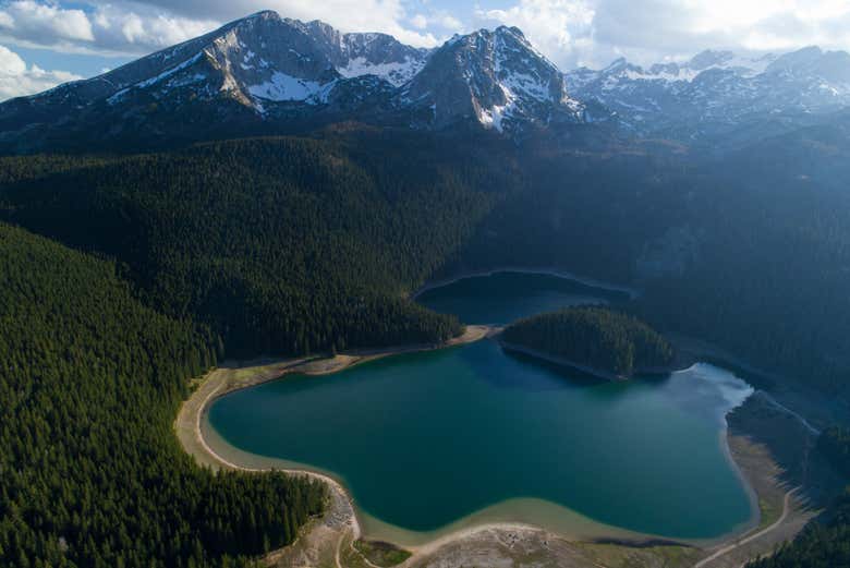 Panoramica del Lago Nero