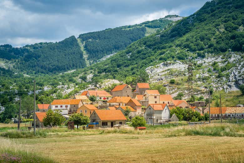 Paisajes de Njeguši