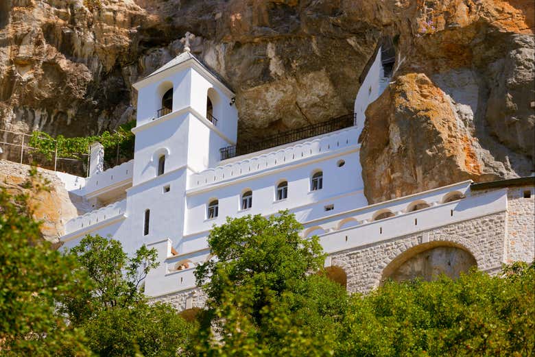 Visitando il monastero di Ostrog