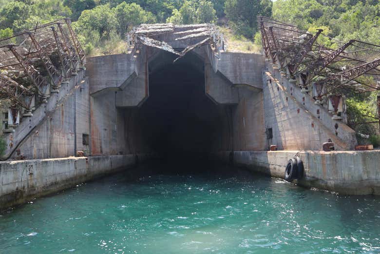Ingresso del tunnel sottomarino