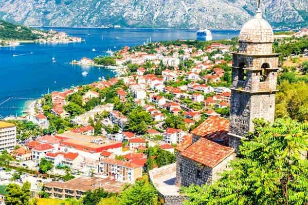 Vista aérea de Kotor
