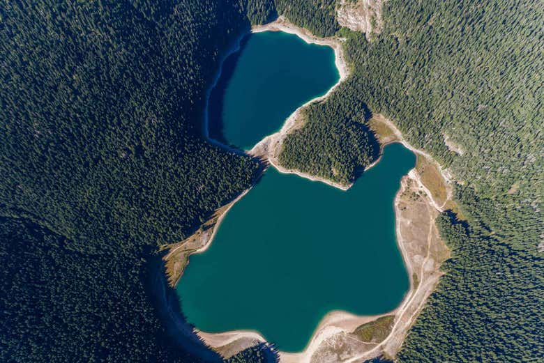 Bird's eye view of Durmitor National Park