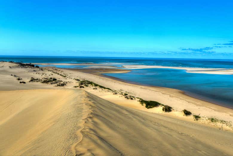 Paysages de l'île de Bazaruto