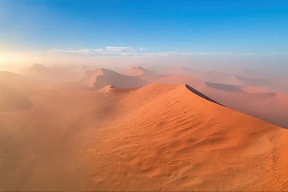 Namib Desert Sunrise Hot Air Balloon Ride