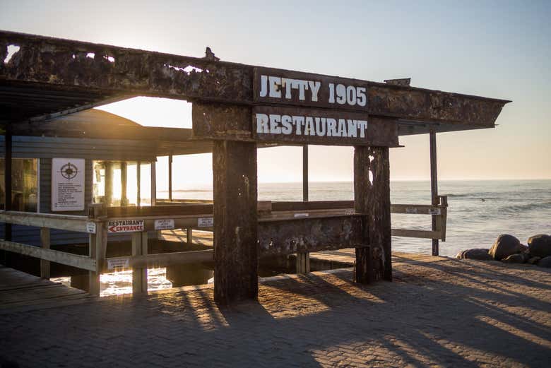 Restaurante Jetty 1905 en el embarcadero de  Swakopmund