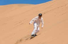 Sandboarding en el desierto del Namib