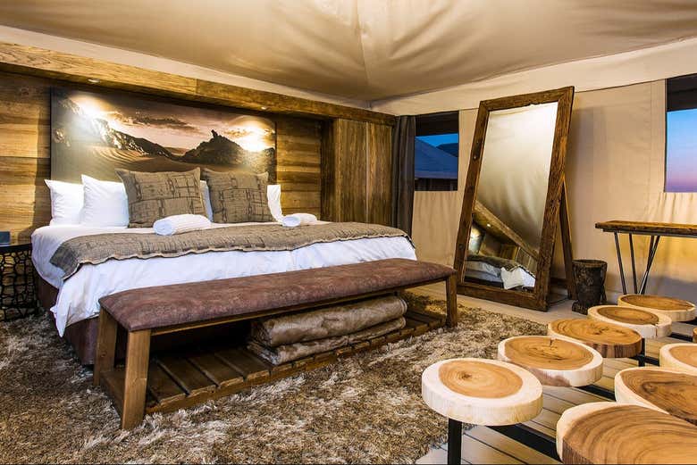 L'une des chambres dans lesquelles vous dormirez