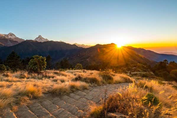 Arrivée à Poon Hill