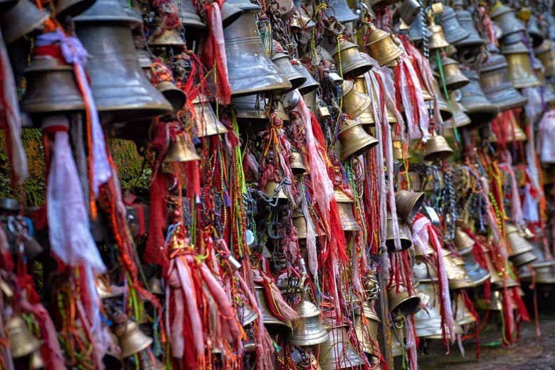 Campanas ceremoniales de Dakshinkali