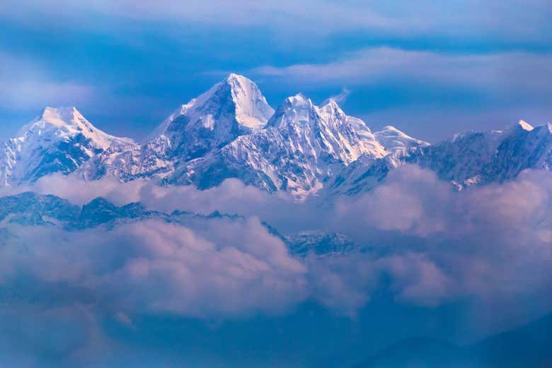 Dorje Lhakpa visto desde Nagarkot