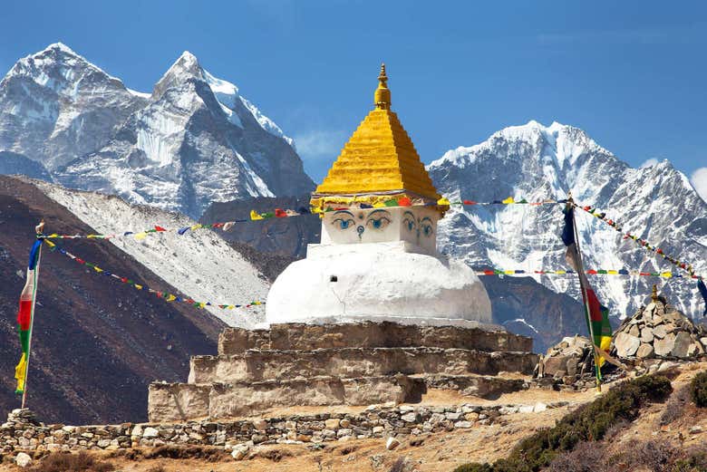 Estupa en Dingboche