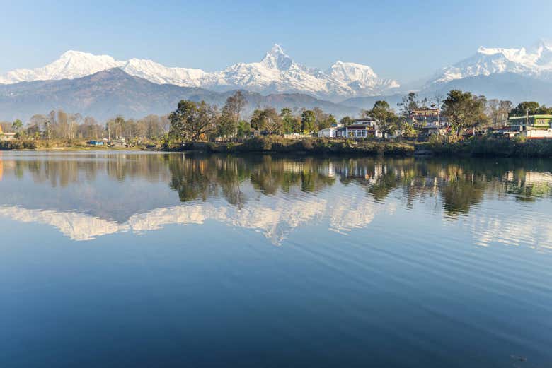 Lake in Pokhara