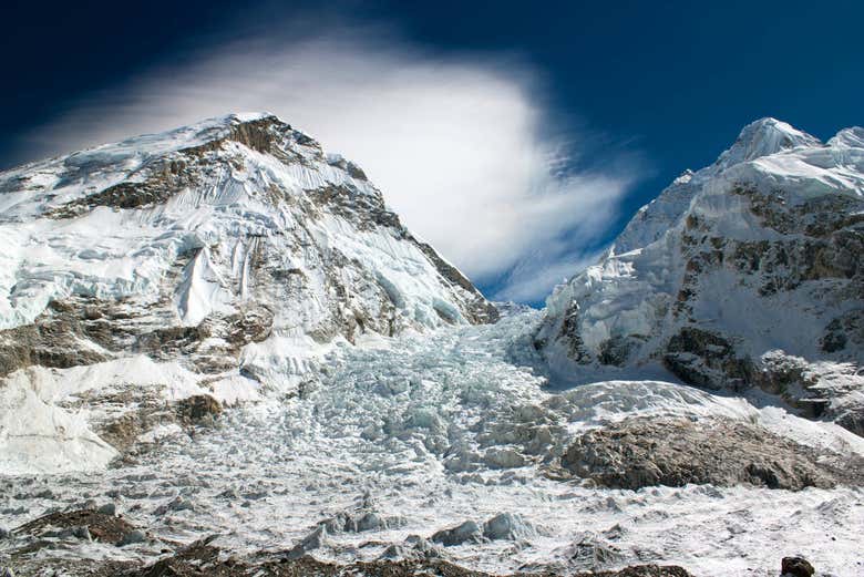 Panorámica del Glaciar Khumbu