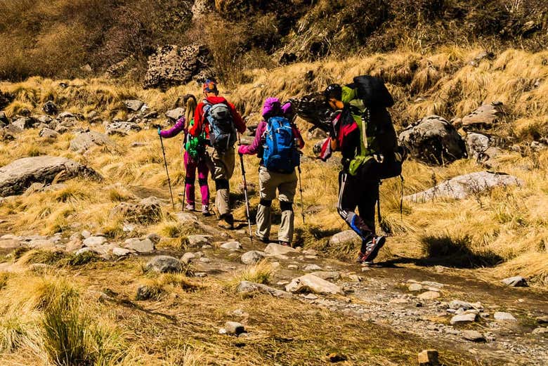 Hiking through Shivapuri Nagarjun National Park