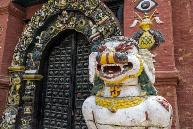Singha Durbar sur la place Durbar