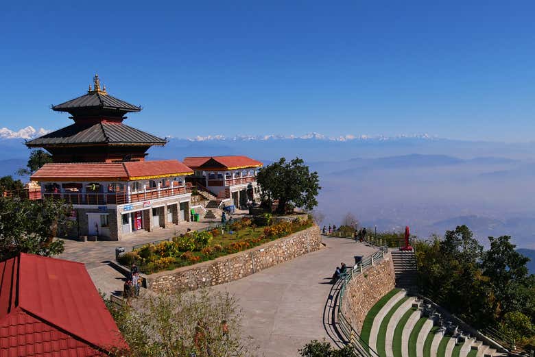 Uno de los puntos más altos del valle de Katmandú