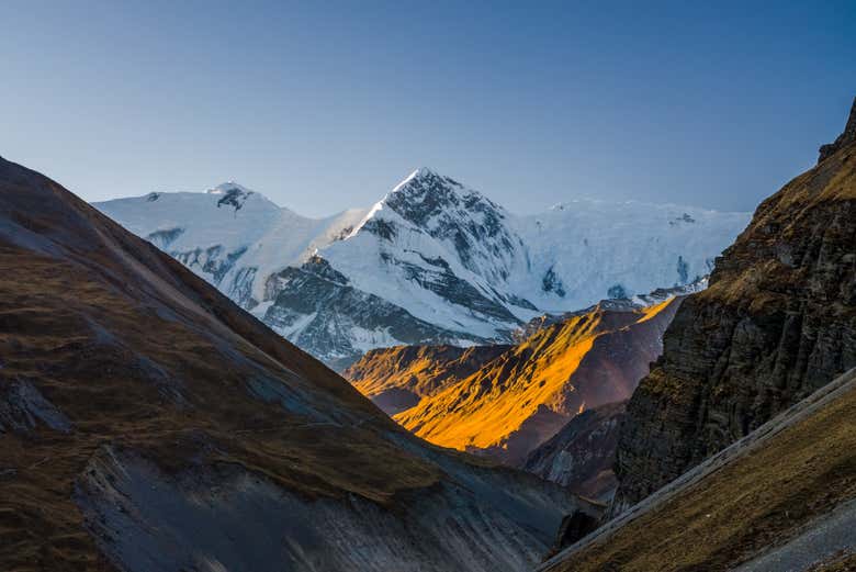 View of Gangapurna mountain