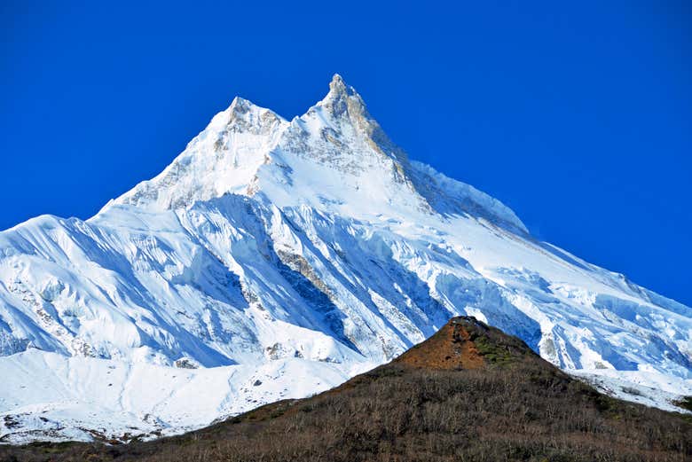 Manaslu, the eigth tallest mountain in the world