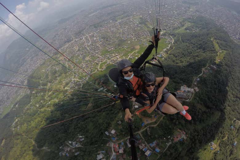 Exploring the skies above Pokhara
