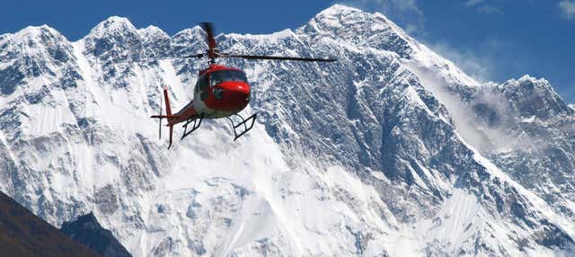 Giro in elicottero sull'Annapurna