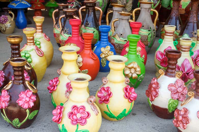 Tradicional cerâmica de San Juan de Oriente