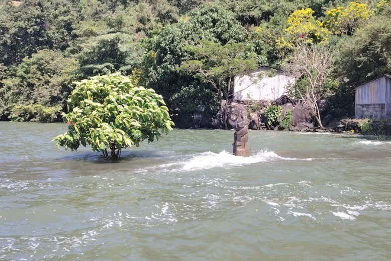 Arrivée à l'île d'El Muerto