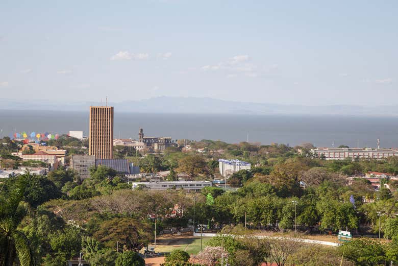 Vista desde la Loma de Tiscapa