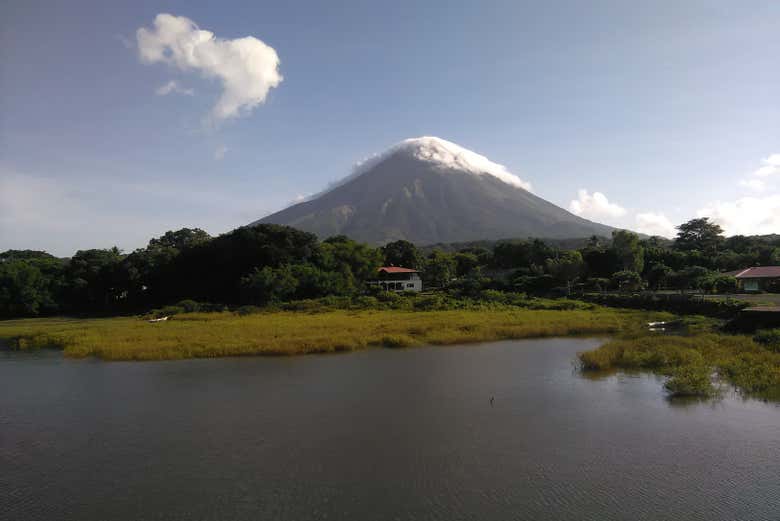Volcán en Ometepe