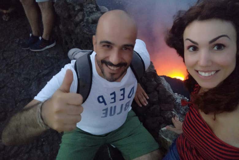 Feel the heat of the magma!