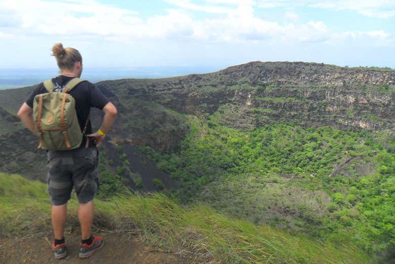 Enjoying Nicaragua's landscapes