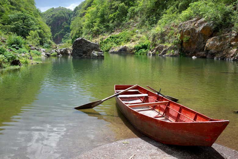 Boat tour of Somoto Canyon