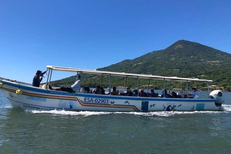 Il motoscafo dell'attività