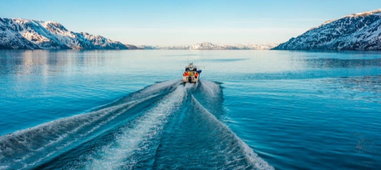 Fishing in Alta Fjord