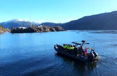 Aventura en lancha por el canal de Mostraumen y el Osterfjord