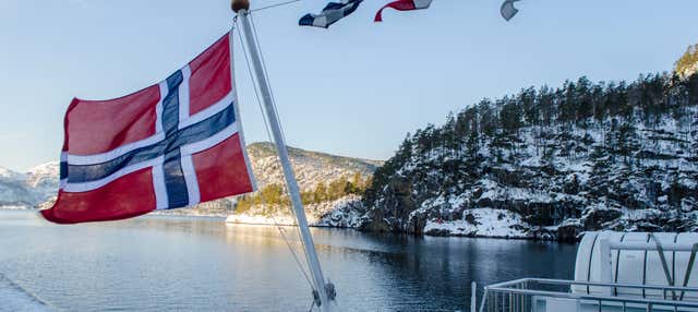 Bergen and Oster Fjords + Mostraumen Canal Cruise