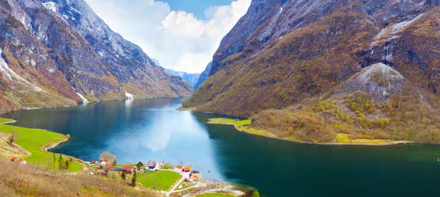 Excursión al fiordo de Nærøy, Flåm, Stegastein y Borgund