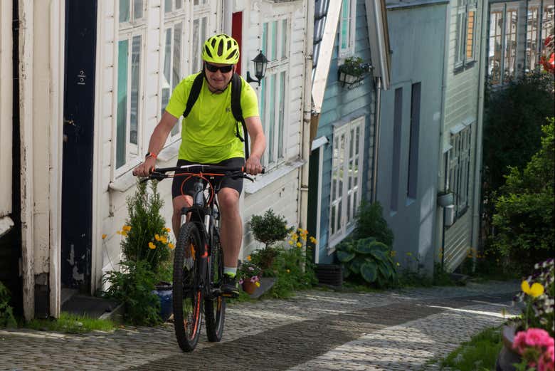 Pedaleando por la ciudad de Bergen
