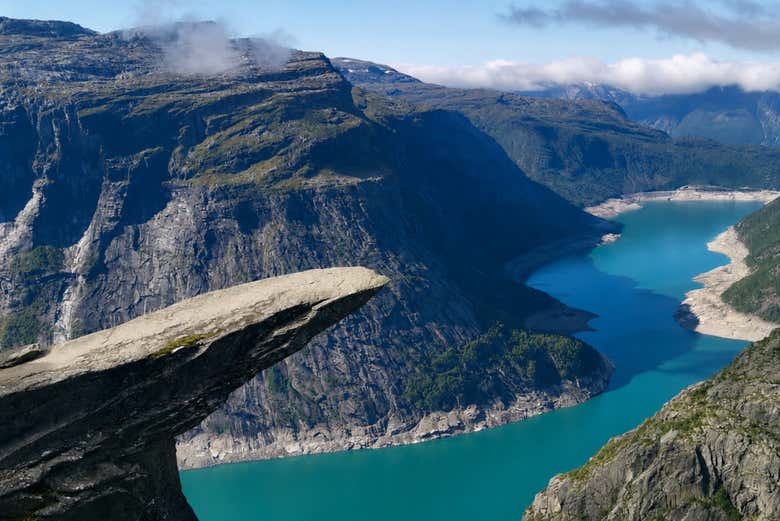 La mítica formación rocosa de Trolltunga