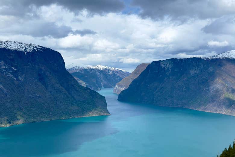Contemplaréis la inmensidad del Sognefjord