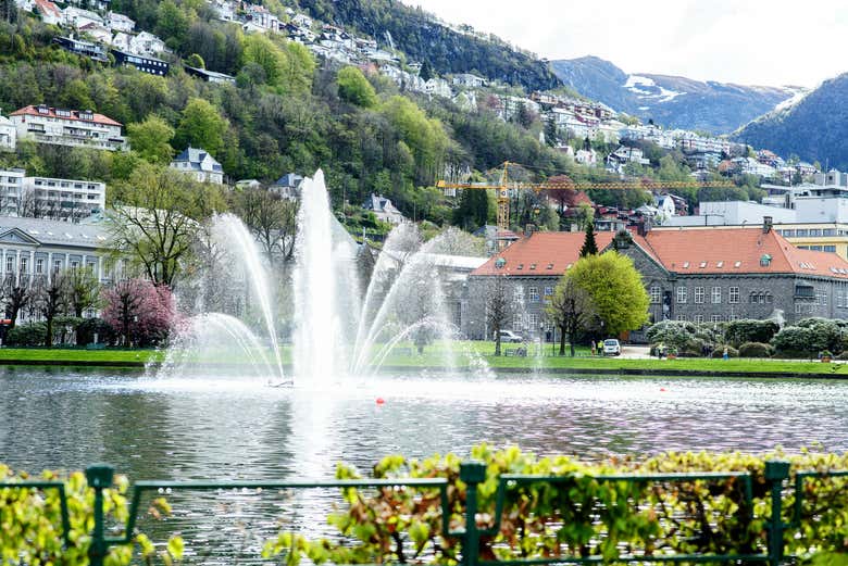 Stroll through the City Park