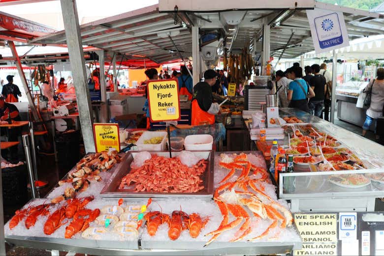 Mercado de pescado de Bergen