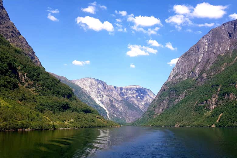 Le fjord de Nærøy est une pure beauté