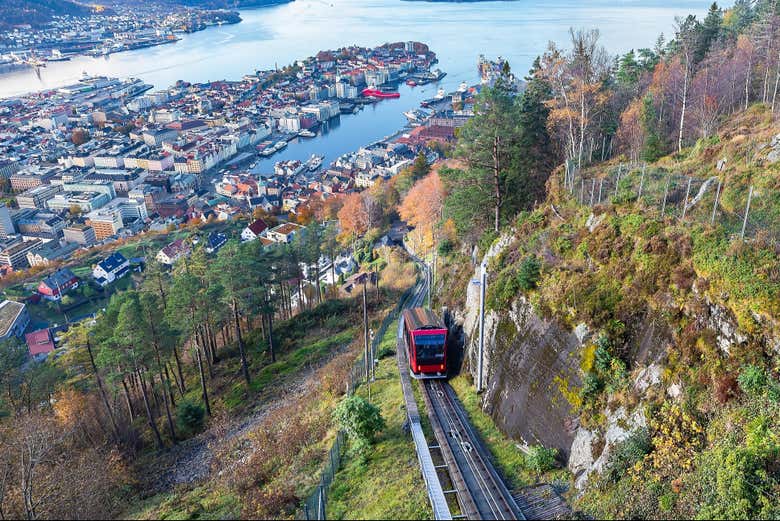 Funiculaire du mont Fløyen
