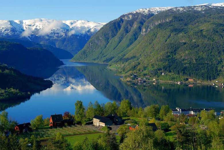 Conoceréis uno de los paisajes más bonitos de Noruega