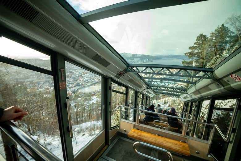 Le Fløibanen, le funiculaire de Bergen