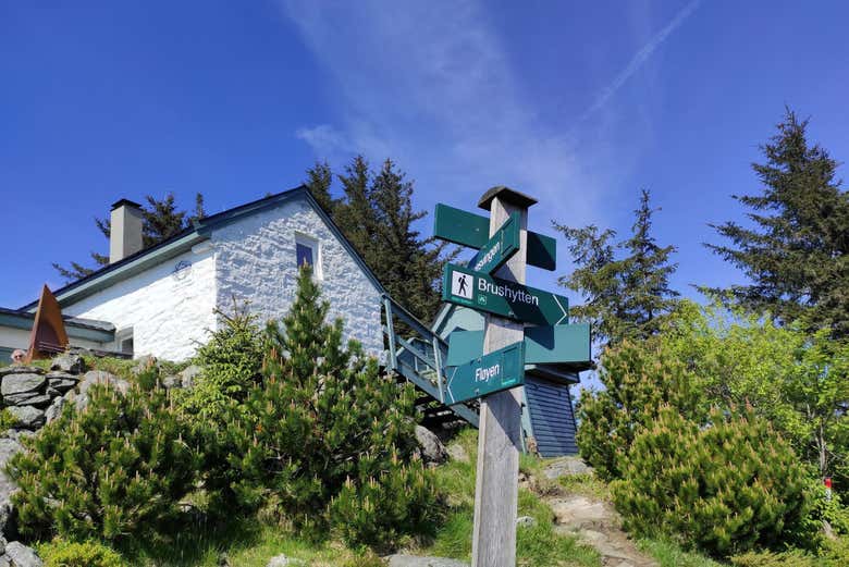 Maison du mont Fløyen